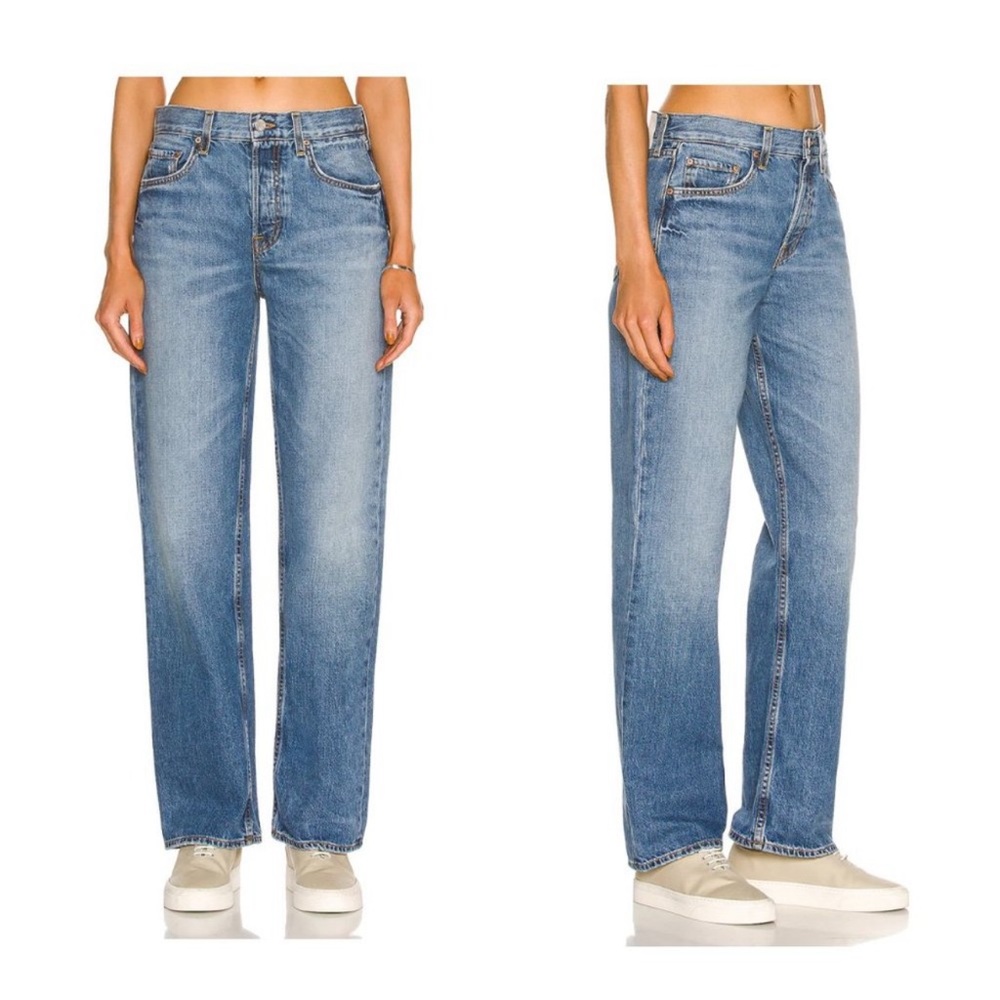 GRLFRND | NEW The Bella Low Rise Boyfriend Jeans in Los Feliz Size 28